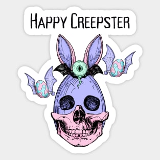 Happy Creepster (Easter) Sticker